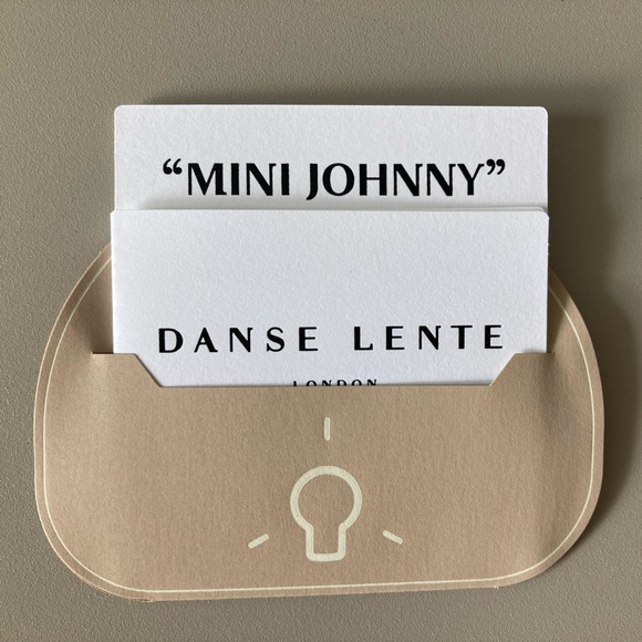 Danse Lente Mini Johnny Leather Hexagonal Bucket Bag - Picture 8 of 9